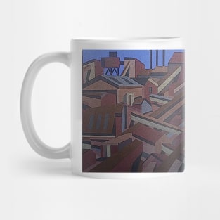 port kembla nsw (posterized) Mug